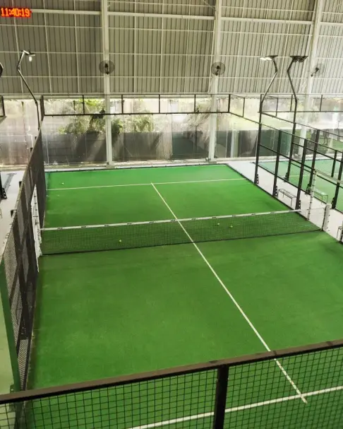Green court from the corner