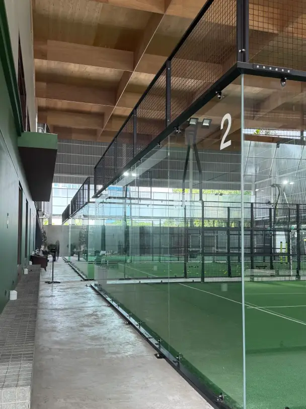 Court 2 along the side walkway